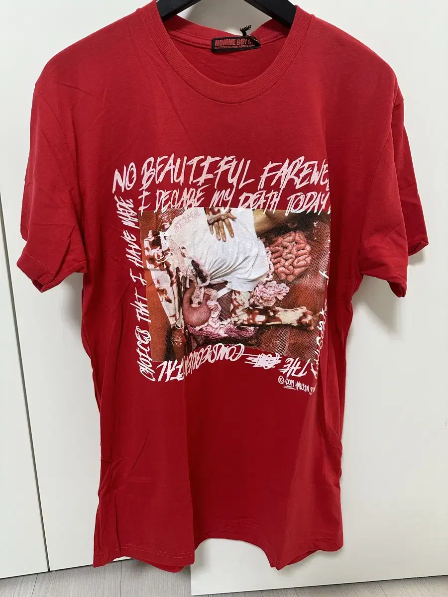 옴므보이 티 homme boy nbf tee